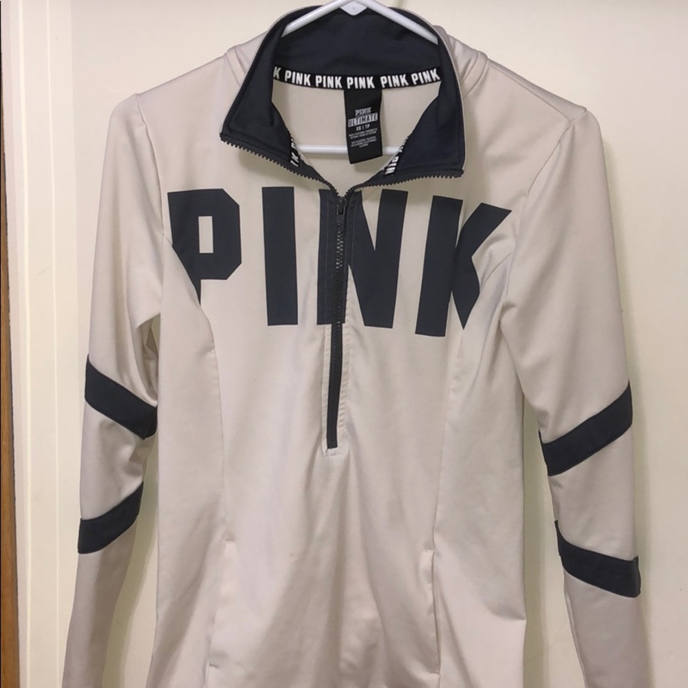 Pink dry fit fitted long sleeve